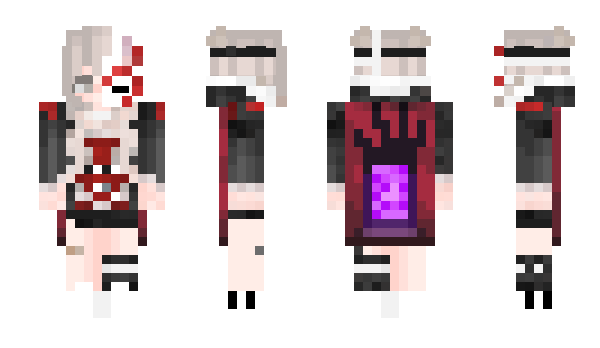 Minecraft skin Beab1wolf