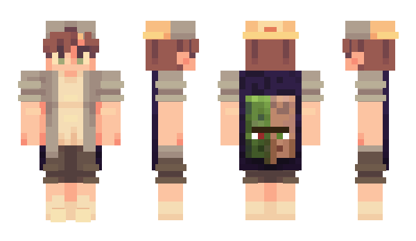 Minecraft skin Yuzziee
