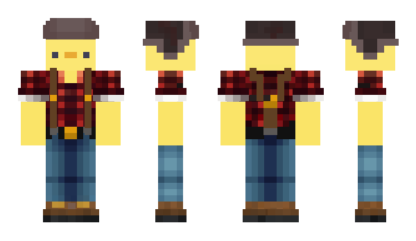 Minecraft skin RickForceYT