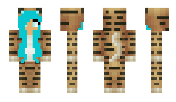 Minecraft skin MisaCzech