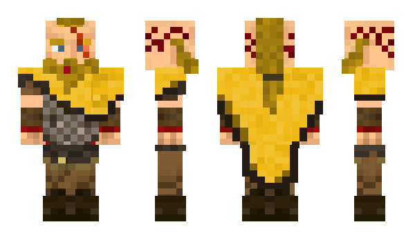 Minecraft skin Vikings11