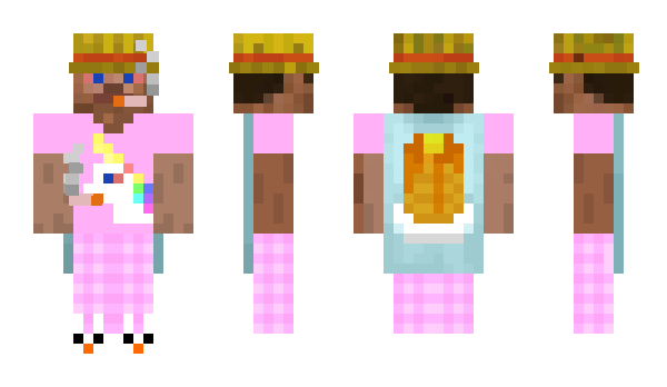 Minecraft skin wolmercury