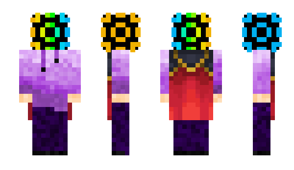 Minecraft скин по нику Podius