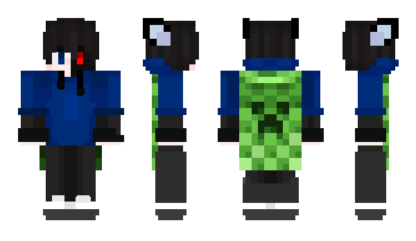 Minecraft skin Oyakami