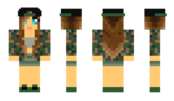 Minecraft skin Mel_CZ