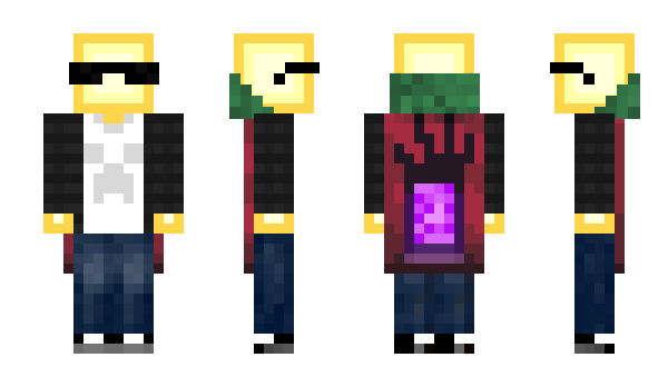 Minecraft skin Yellowlightz