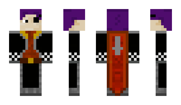 Minecraft skin Darkhris