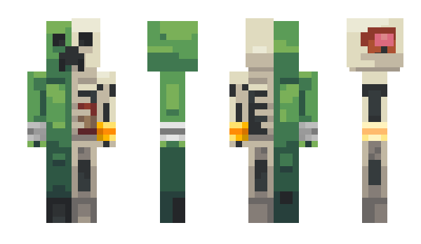 Minecraft скин по нику Zombimon