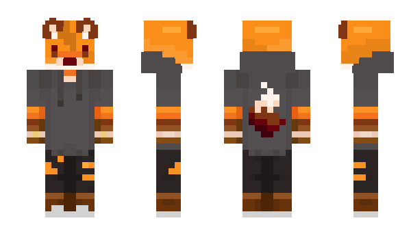 Minecraft skin Protagwenist