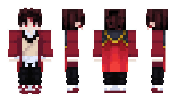 Minecraft скин по нику Rosu___