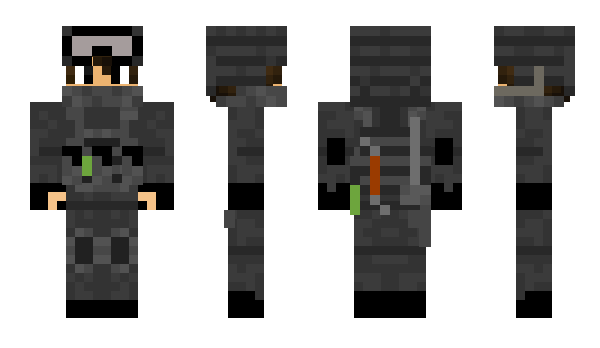 Minecraft skin T_Warrior