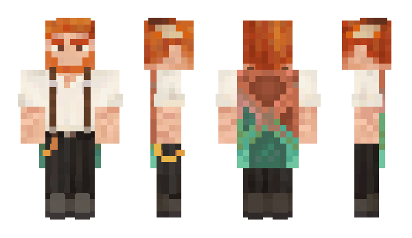 Minecraft skin Zirendoesstuff