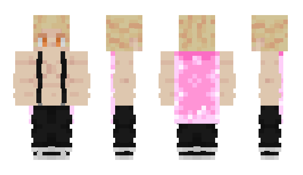 Minecraft skin Luckdotmp4