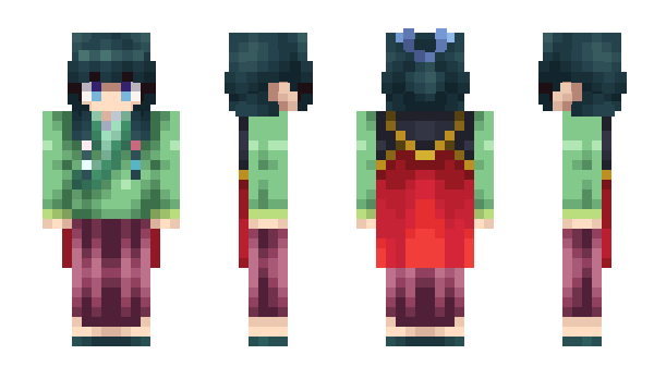 Minecraft skin Mrs_Hof