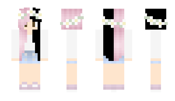 Minecraft skin Merrci