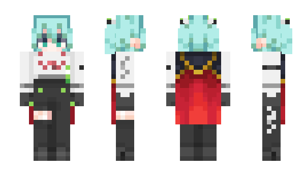 Minecraft скин по нику Hatsunebrine