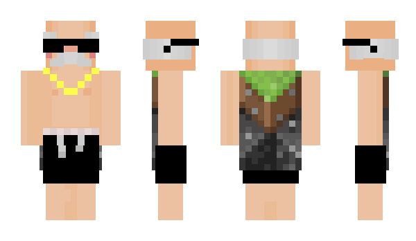 Minecraft skin Subscripted