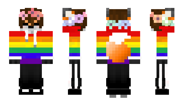 Minecraft skin HappyPrideMonth