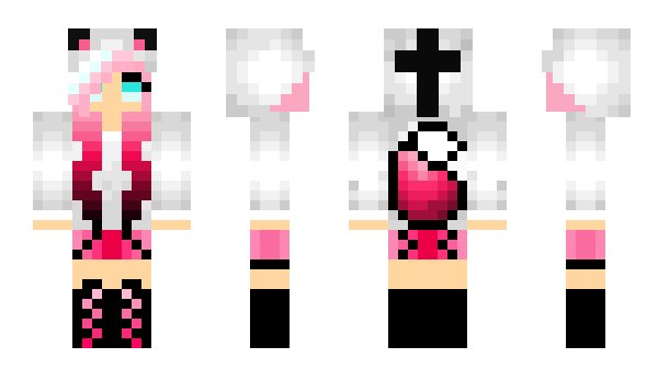 Minecraft skin shiroiza