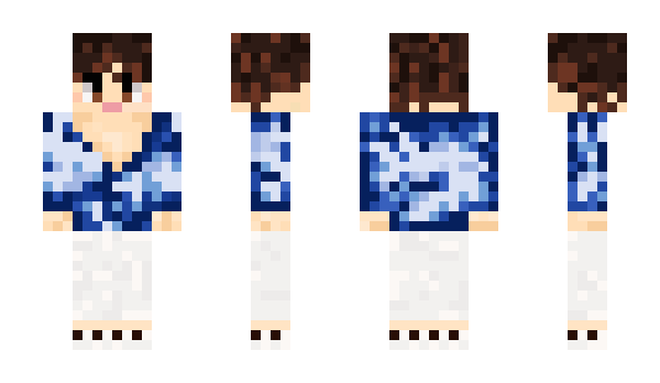 Minecraft skin minqiq