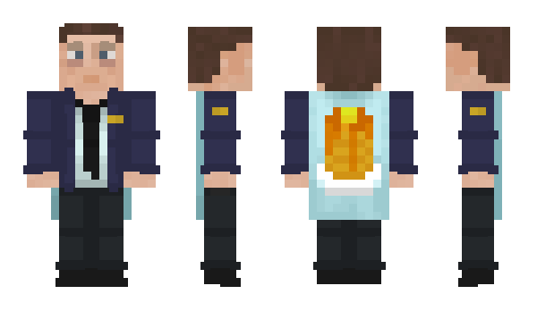 Minecraft skin LuneLeVrai