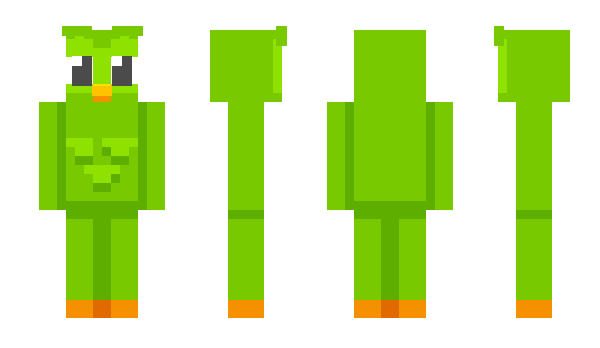 Minecraft skin Dinoplus