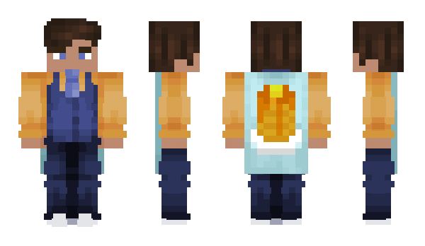 Minecraft скин по нику raffy_3D