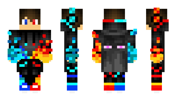 Minecraft skin Sebastian