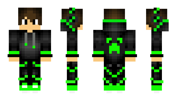 Minecraft skin CookieTV