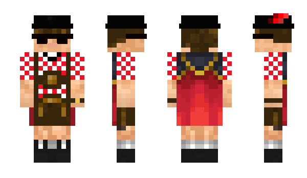 Minecraft скин по нику PICW