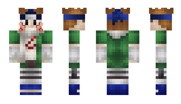 Minecraft skin kzo