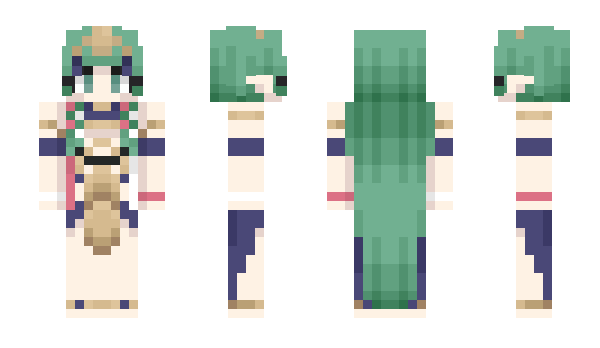 Minecraft skin Kusanagin