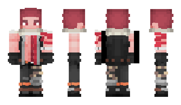 Minecraft skin Luffy2014