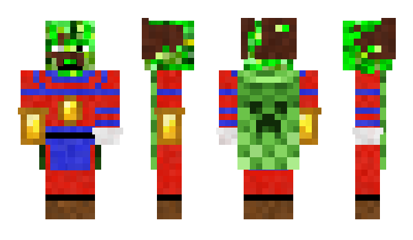 Minecraft skin MrBrattClean