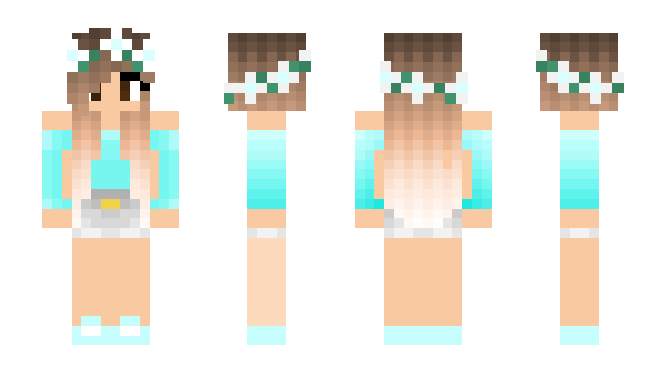 Minecraft skin Girl5678