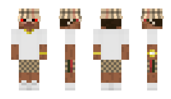 Minecraft skin T0n1Croocs