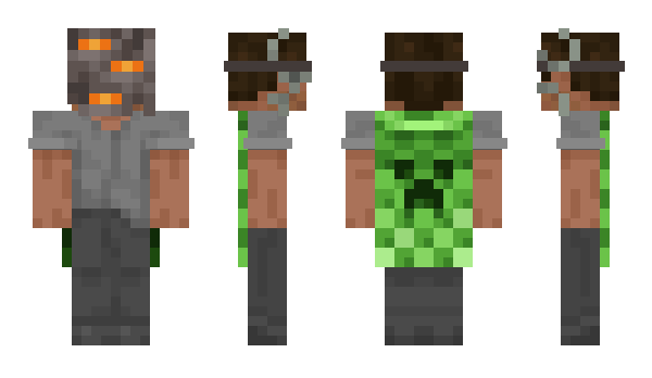 Minecraft skin PaleSteve