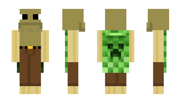 Minecraft skin Pixelne