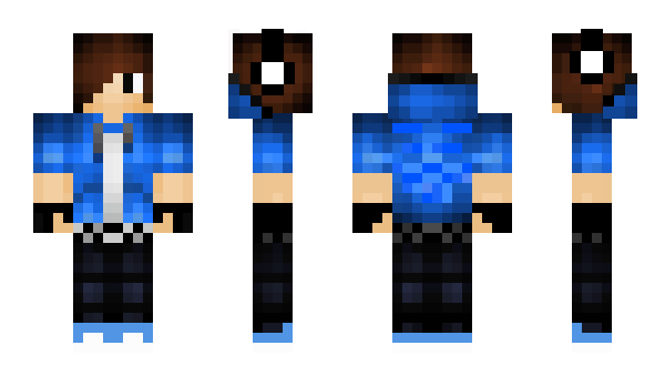 Minecraft skin iNHJ