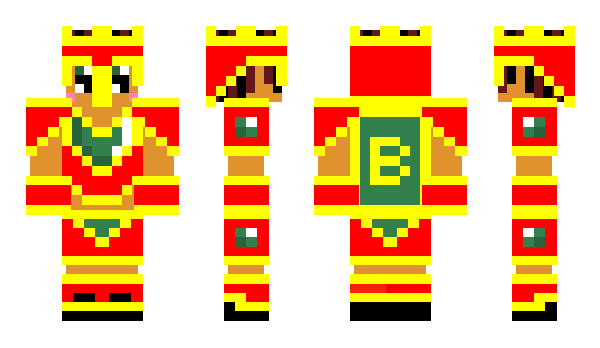 Minecraft скін по ніку Biskabos
