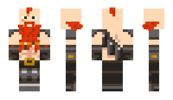 Minecraft скін по ніку Truger