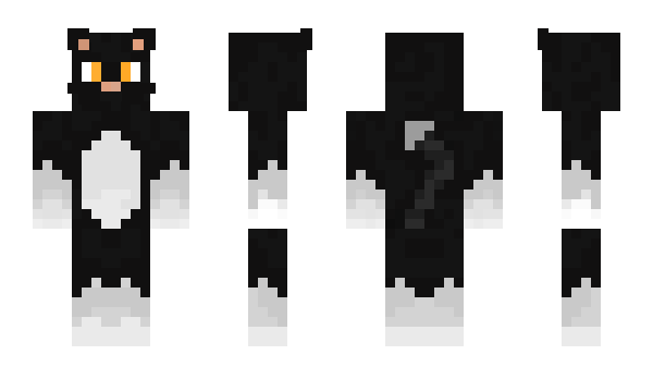 Minecraft skin BlackFeels