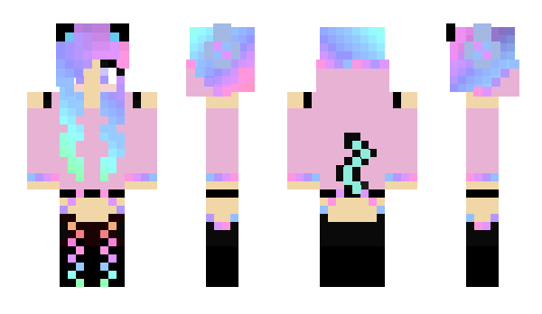 Minecraft skin SkyCat03