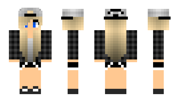 Minecraft скин по нику OreoFoam