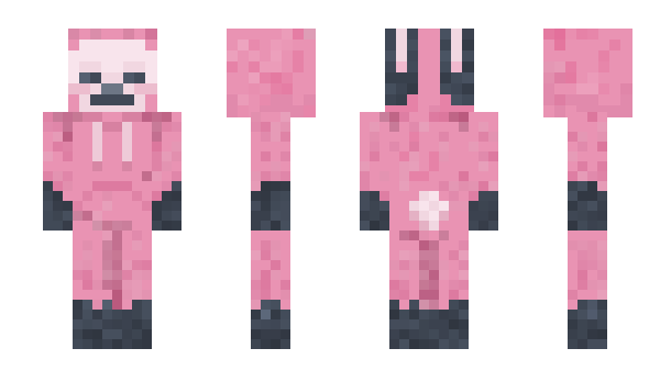 Minecraft skin Heartyish