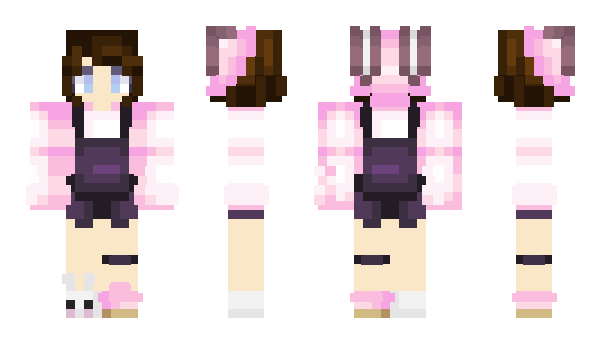 Minecraft skin BonnieFoxyGal