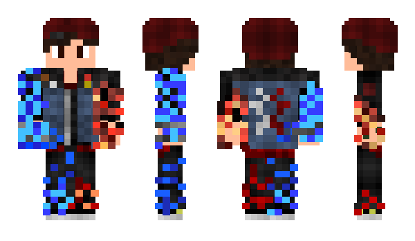 Minecraft skin Sonicblue