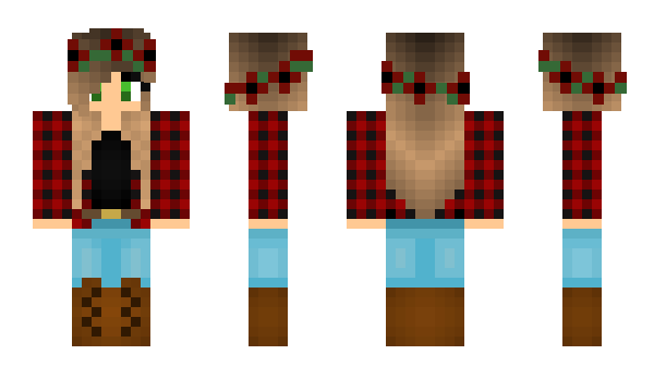 Minecraft skin Rosy1