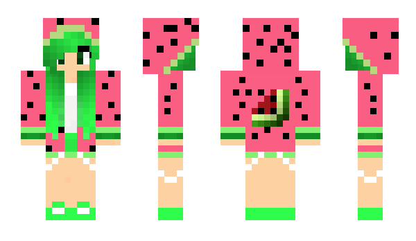 Minecraft skin Crazymelon