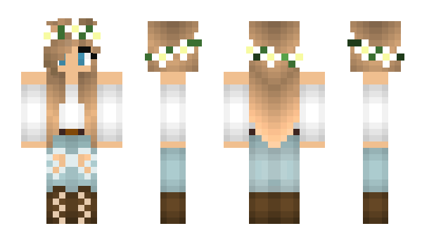 Minecraft skin Lalli